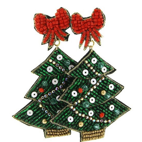 Oh! Christmas Tree Earrings
