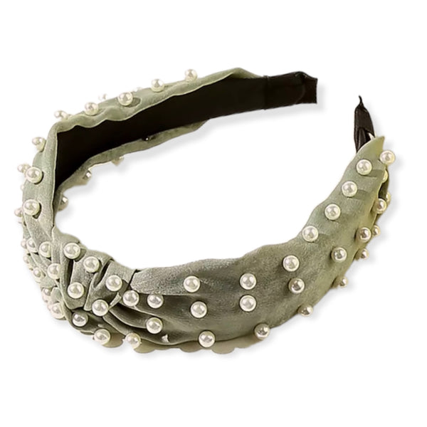 Pearly-Chic Headbands